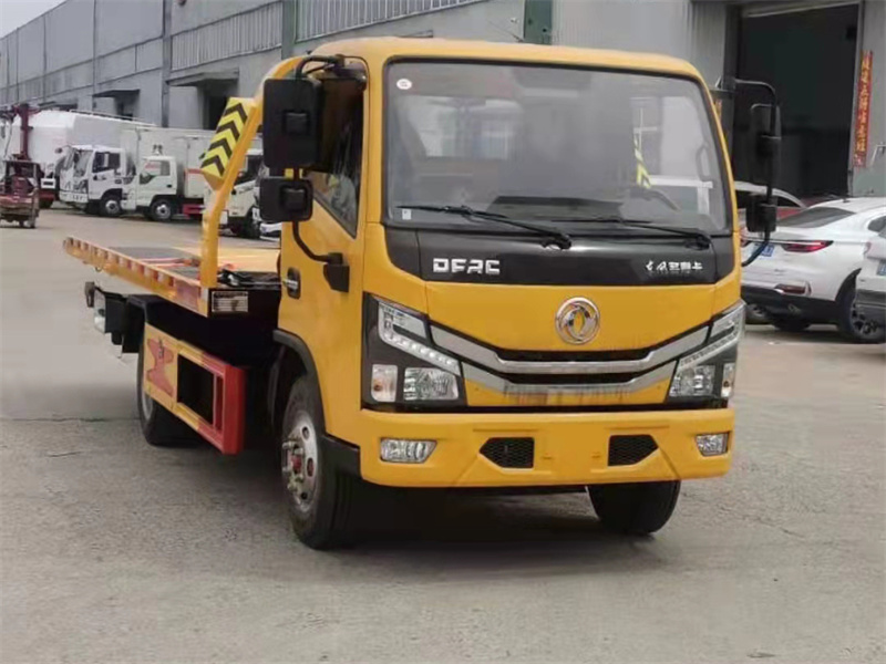 国六蓝牌东风多利卡清障车