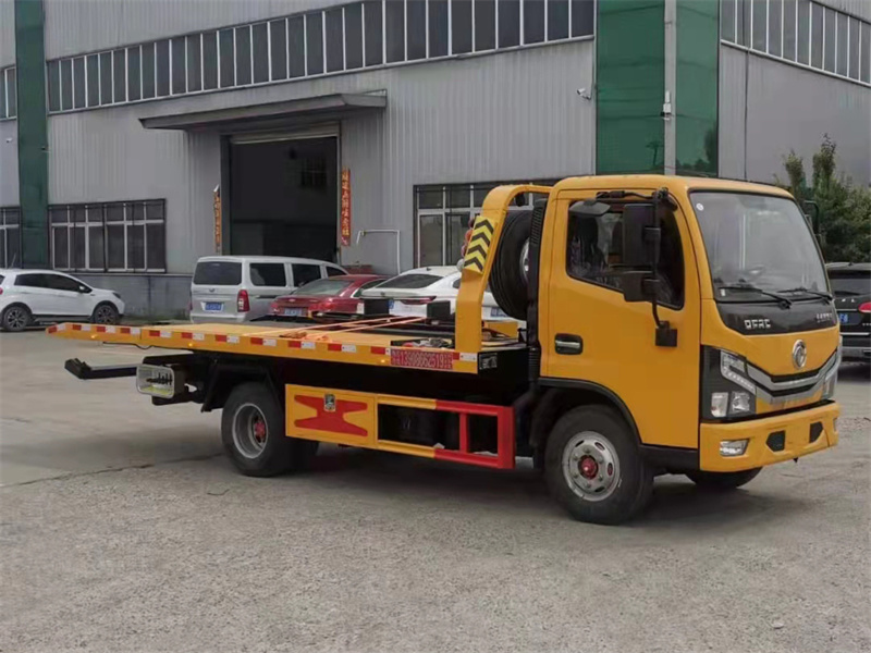 国六蓝牌东风多利卡清障车