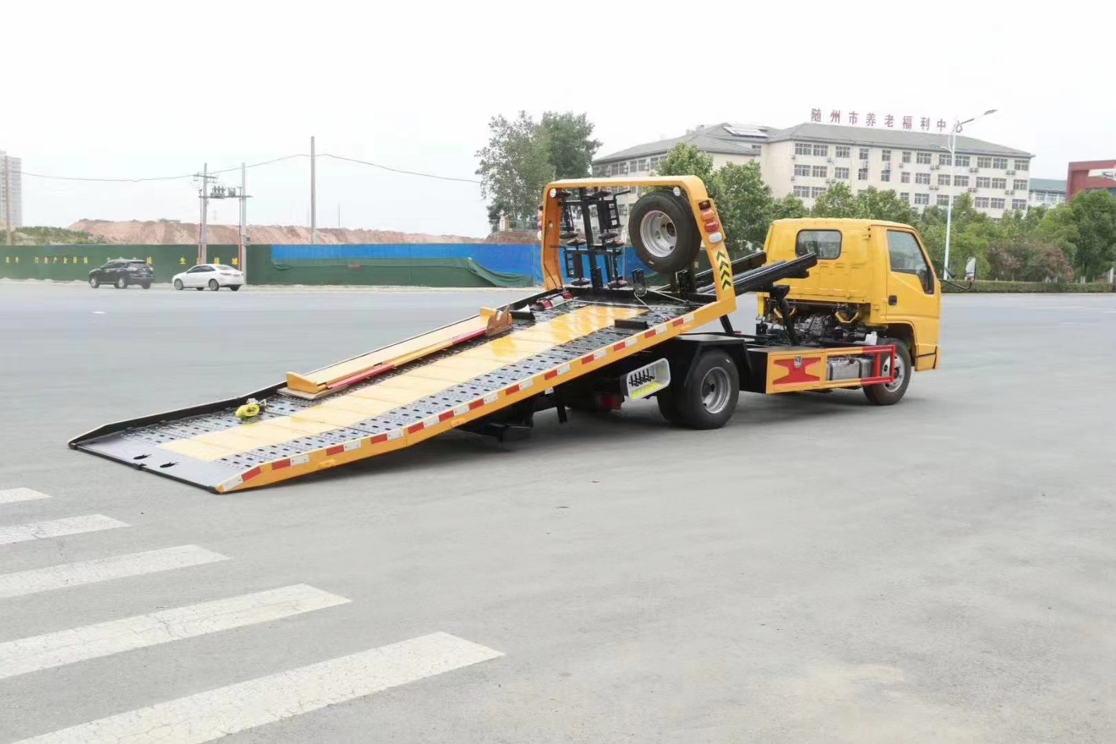 国六江铃顺达蓝牌全落地清障车