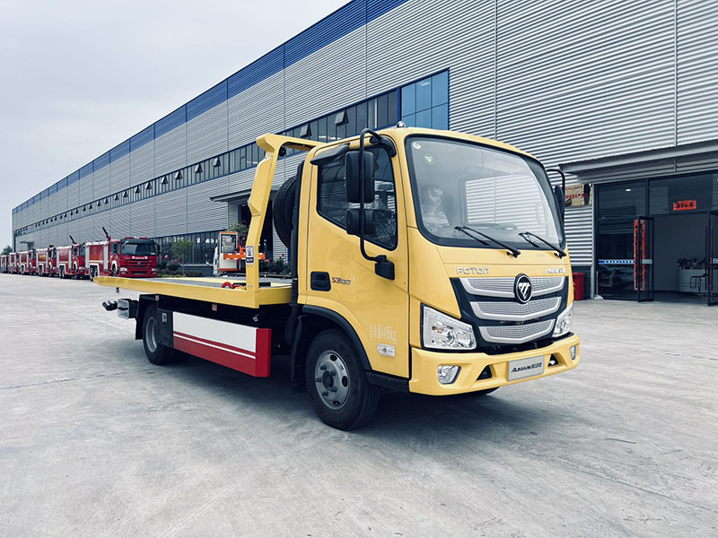 福田欧马可3600轴距高端蓝牌清障车