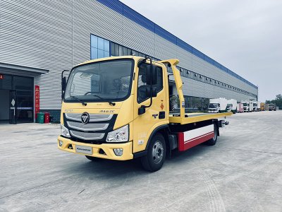 福田欧马可3600轴距高端蓝牌清障车