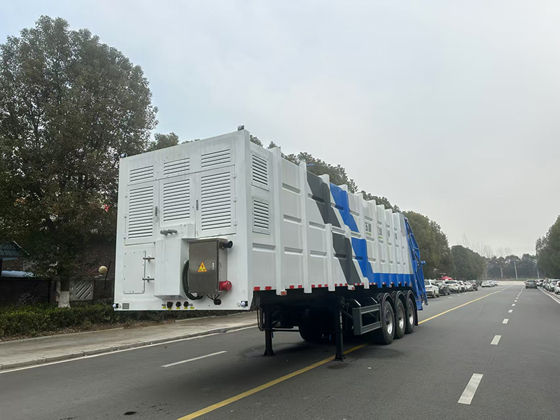 压缩式垃圾半挂车