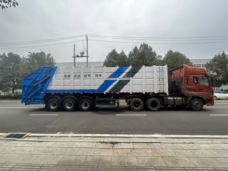 压缩式垃圾半挂车