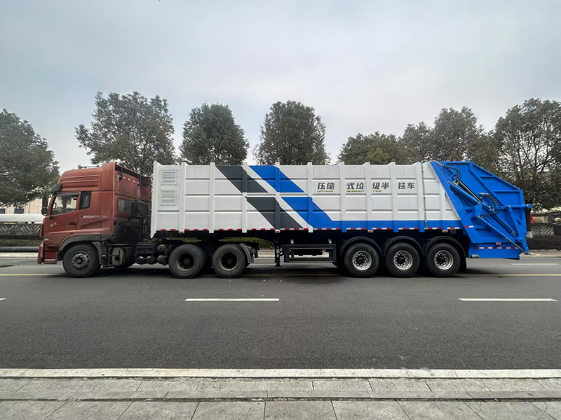 压缩式垃圾半挂车