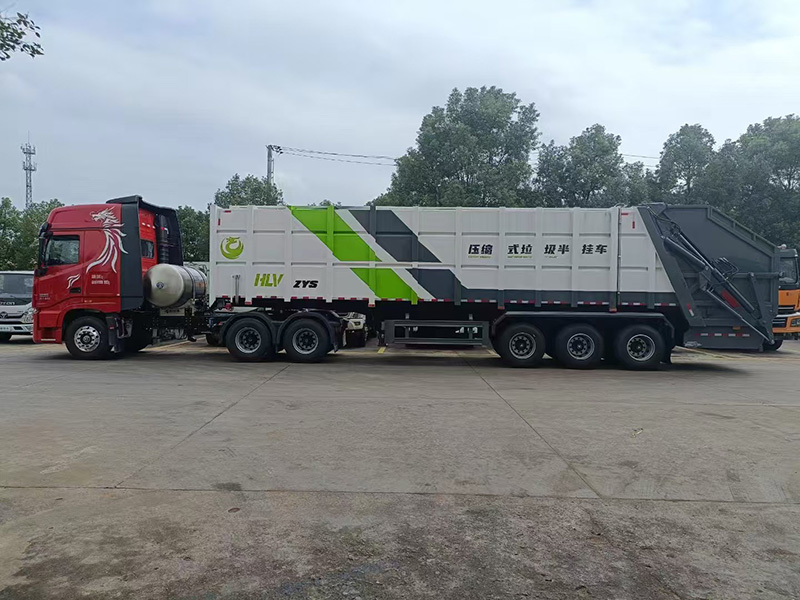 压缩式垃圾半挂车